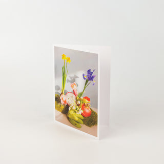 Arium Flower Portraits Greeting Card