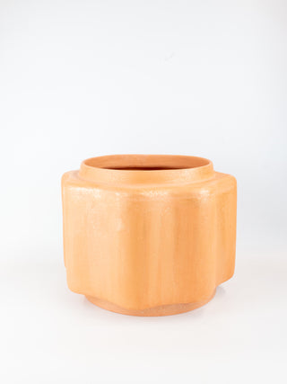 Peaches - Large Shimmering Terra Planter