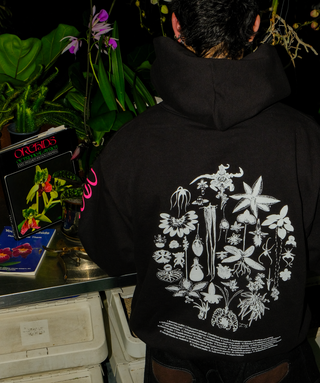 Orchidmaniac Embroidered Hoodie